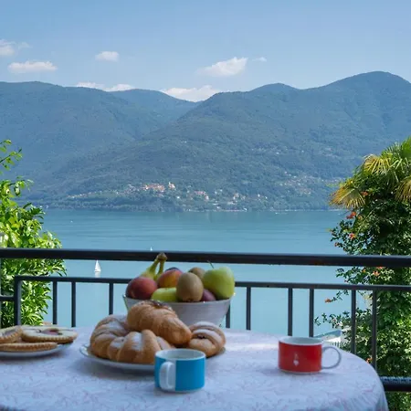 Swiss Blue Residence. Apartment Lake Paradise Brissago Exterior photo